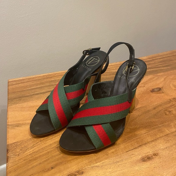 Werner calcados strap heels - Picture 1 of 7